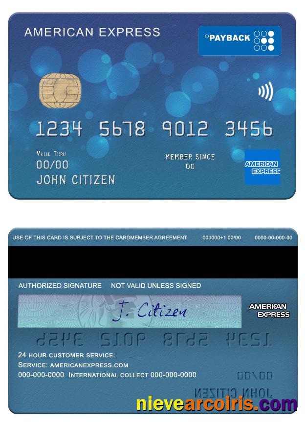 USA First Bank of Wiki amex payback card